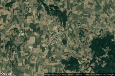 Vue aérienne de Montoison