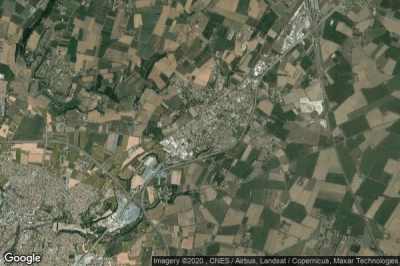 Vue aérienne de Saint-Marcel-lès-Valence