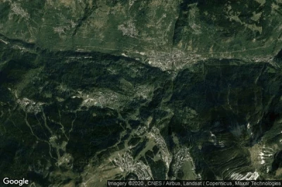 Vue aérienne de Saint-Bon-Tarentaise