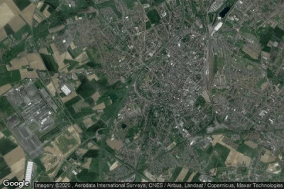 Vue aérienne de Douai