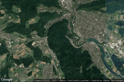 Vue aérienne de Bezirk Baden