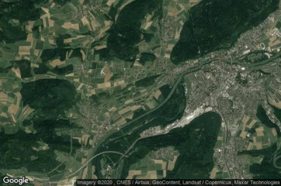 Vue aérienne de Bezirk Brugg