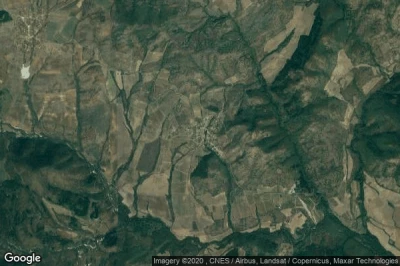 Vue aérienne de Elkhovo
