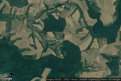 Vue aérienne de Osikovo