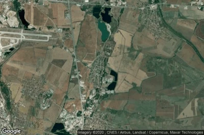 Vue aérienne de Krivina