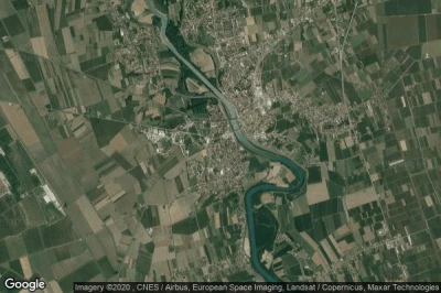 Vue aérienne de San Michele al Tagliamento