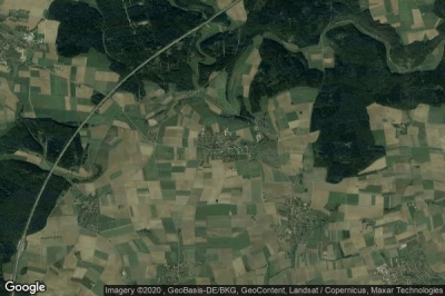 Vue aérienne de Setzingen
