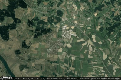Vue aérienne de Niederwinkling