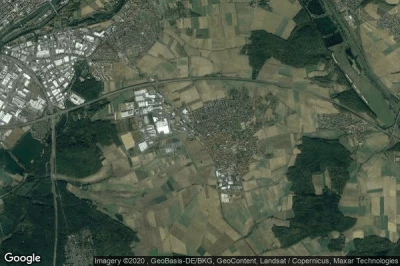 Vue aérienne de Gochsheim
