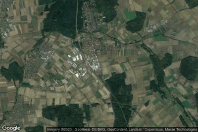 Vue aérienne de Schwebheim