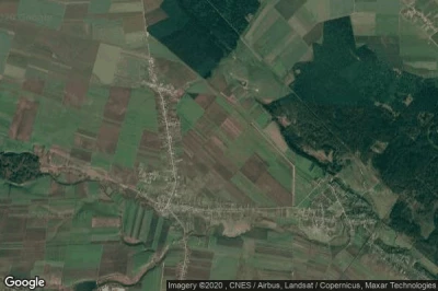 Vue aérienne de Dobrosloveni
