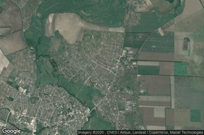 Vue aérienne de Pereyaslav-Khmelnytskyy