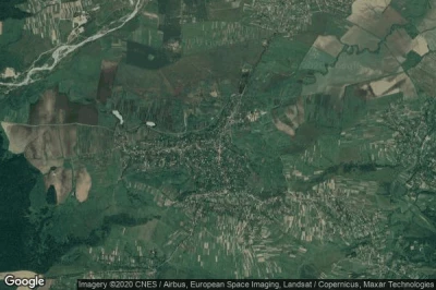 Vue aérienne de Novytsya
