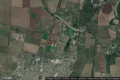 Vue aérienne de Izumrudne
