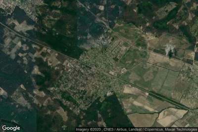 Vue aérienne de Klavdiyevo-Tarasove