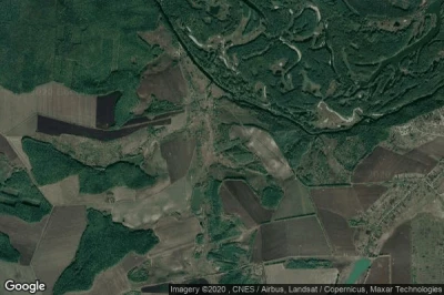 Vue aérienne de Kharkivs’ka Oblast’
