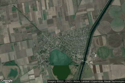 Vue aérienne de Chornyanka
