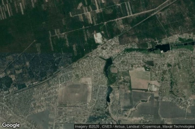 Vue aérienne de Borova