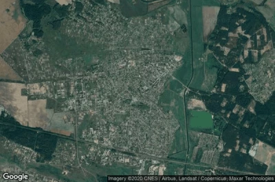 Vue aérienne de Baryshivka