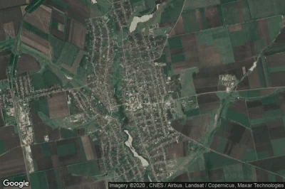 Vue aérienne de Arbuzynka