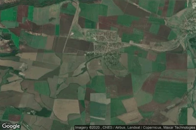 Vue aérienne de Obshtina Pavlikeni