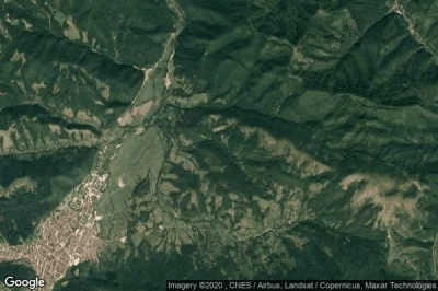 Vue aérienne de Obshtina Etropole