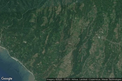 Vue aérienne de Banjar Delodrurung