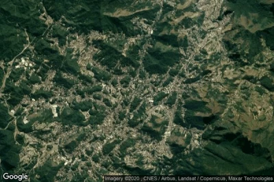 Vue aérienne de Centro Histórico de Petropolis