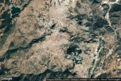 Vue aérienne de Bilecik
