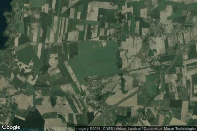 Vue aérienne de Łubowo