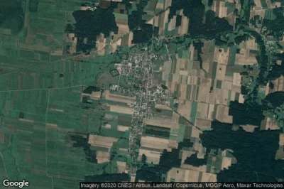 Vue aérienne de Suchowola