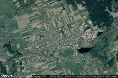 Vue aérienne de Sokolka