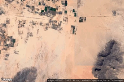 Vue aérienne de Sha‘bīyat Wādī al Ḩayāt