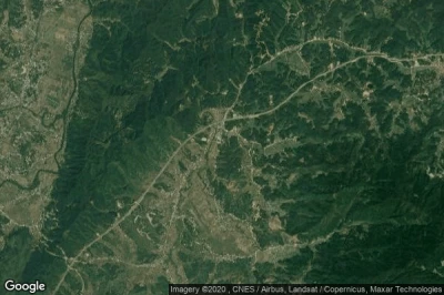 Vue aérienne de Lingdong