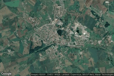Vue aérienne de Kętrzyn