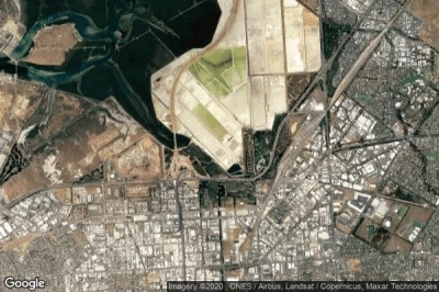 Vue aérienne de Port Adelaide Enfield