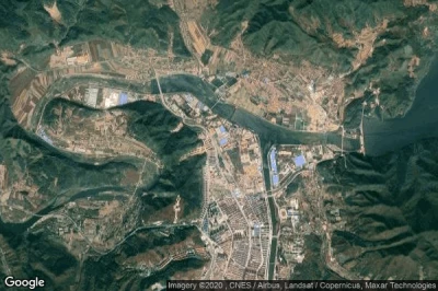 Vue aérienne de Guanyinge