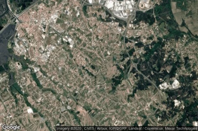 Vue aérienne de Aveiro