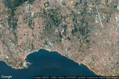 Vue aérienne de Estoril
