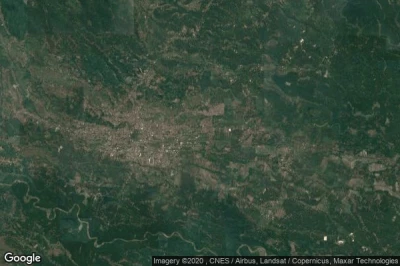 Vue aérienne de Desa Kertasari