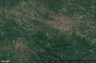 Vue aérienne de Ciherang