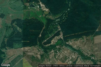 Vue aérienne de Savkino