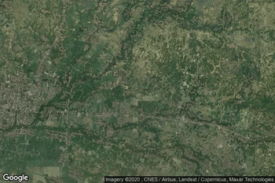 Vue aérienne de Gondang