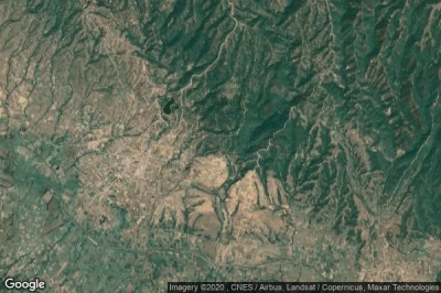 Vue aérienne de Opština Novo Selo