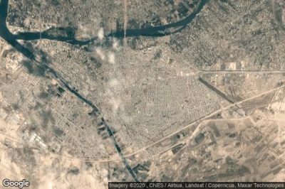 Vue aérienne de Ar Ramadi