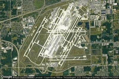 Aéroport Detroit Metropolitan Wayne County