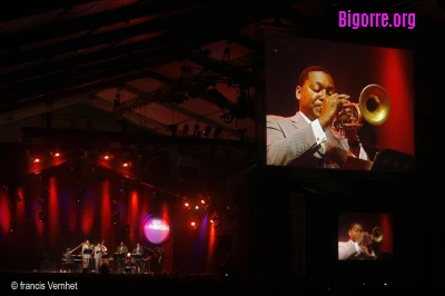 27/07/11 : Le chapiteau de Jazz In Marciac, photo de Francis Vernhet