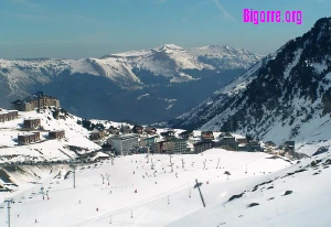 La station de ski du Grand Tourmalet