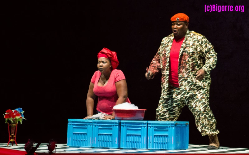 Superbe Macbeth africain au Parvis