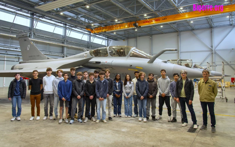 Des avions de chasse en Rafale pour Les élèves du BIA de Jean Dupuy